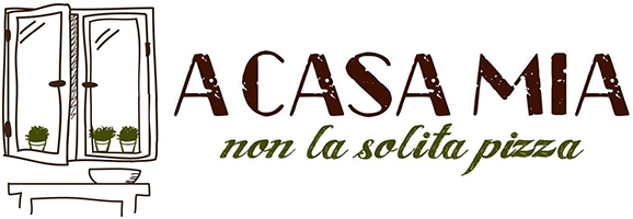 Logo rettangolare della Pizzeria A Casa Mia